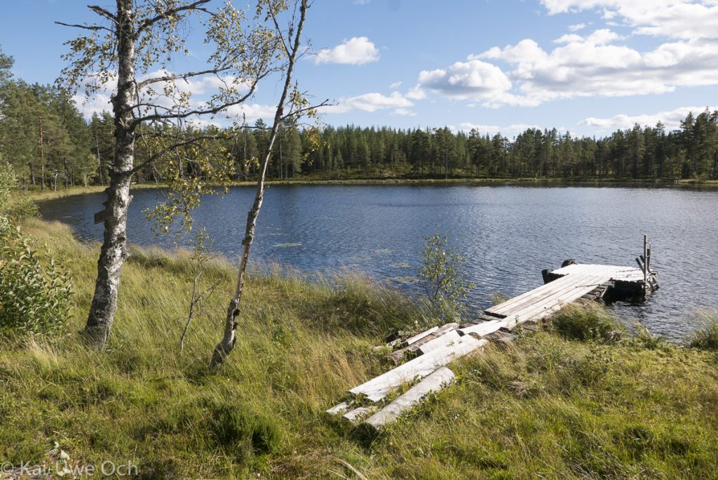 Irgendwo in Dalarna - leider liegt die Angel zu Hause!