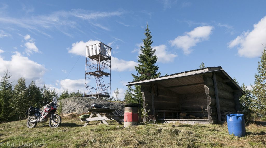 Turm und Windschutz - perfekt!